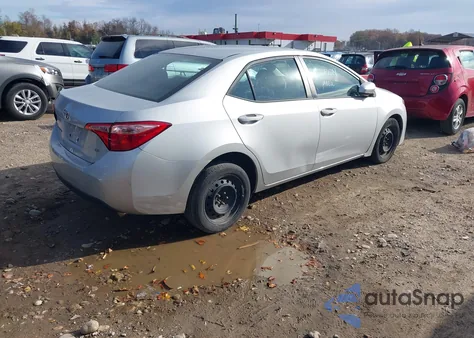 2018 Toyota Corolla Le из США, поврежденный, VIN 2T1BURHE9JC038142